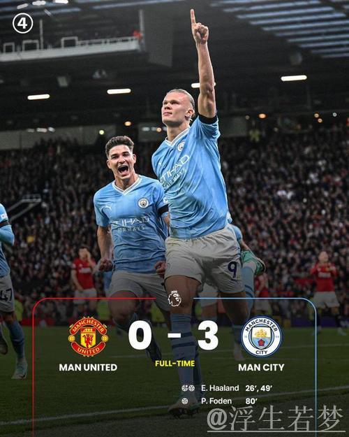 下半场连入三球 曼联客场重现大胜